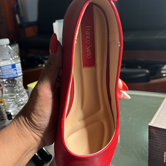 FrancoSarto L-VANA, RED LE US SIZE 10 M - Picture 6 of 6